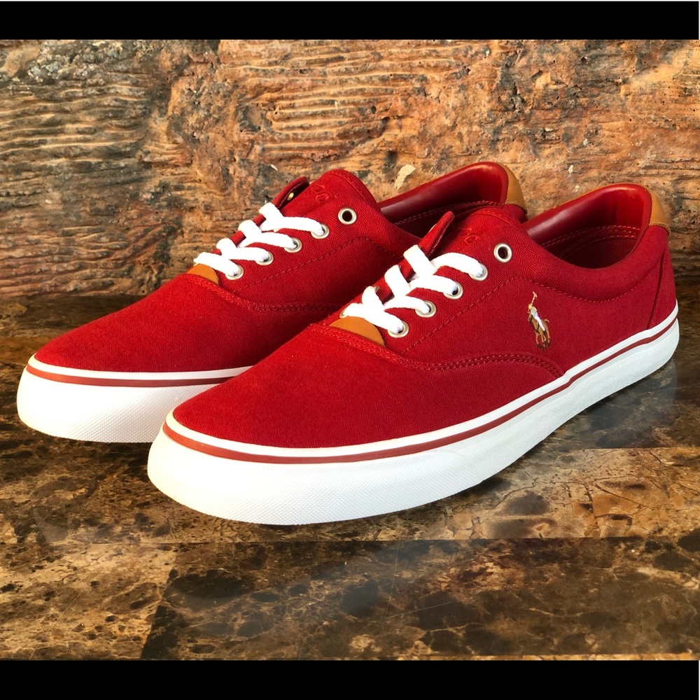 NEW  Polo Ralph Lauren  Thorton Herringbone shoes - Picture 8 of 13